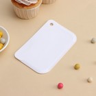 Шпатель кондитерский Доляна, 13×8 см, белый - Фото 2