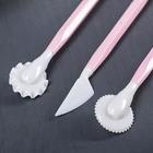 Набор для моделирования кондитерских украшений Доляна, 3 шт., 17 см, МИКС - Фото 2