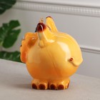 Копилка "Слон", оранжевый цвет, глазурь, 21 см, микс - Фото 5