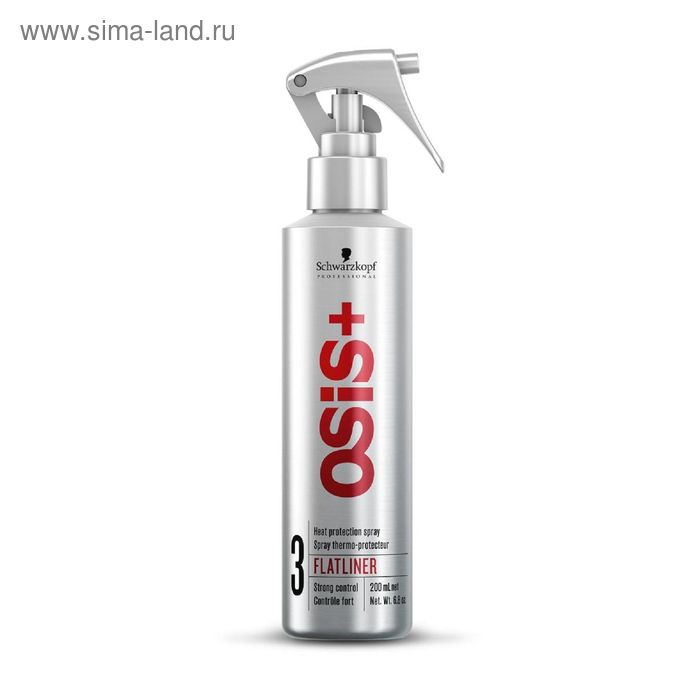 Термозащитный спрей для волос OSIS+ Flatliner, 200 мл - Фото 1