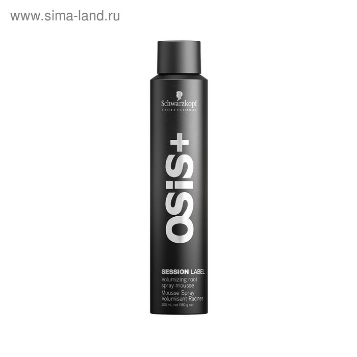 Спрей-мусс для объёма волос OSIS+ Session Label, 200 мл - Фото 1
