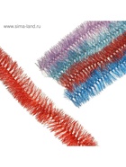 Мишура новогодняя «Норка» d=4.5 см, L-200 см, МИКС 1520383