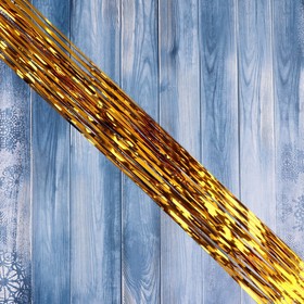 Новогодний " Дождик" золото  75мм, 1,5 м