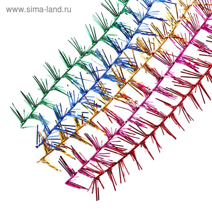 Мишура новогодняя № 19 " Искорка", d-20мм, 200 см  МИКС - Фото 1