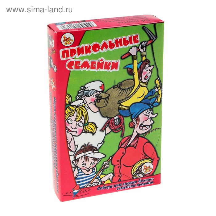 Настольная игра «Прикольные семейки» - Фото 1