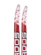 Лыжи пластиковые, 200 см, с насечкой, цвета МИКС - Фото 6