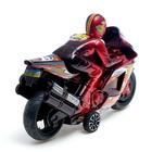 Мотоцикл инерционный «Спортбайк», с гонщиком, цвет МИКС - фото 3795531