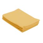 Полотенце вафельное однотонное, цвет жёлтый, размер 40х70 см, 160 г/м² - Фото 1