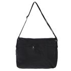 Сумка молодёжная на молнии "Карнавал", 1 отдел, 1 наружный карман, чёрный/розовый - Фото 4