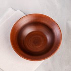 Салатник "Дымлёный", гладкий, красная глина, 0.6 л - Фото 2