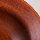 Салатник "Дымлёный", гладкий, красная глина, 0.6 л - Фото 3