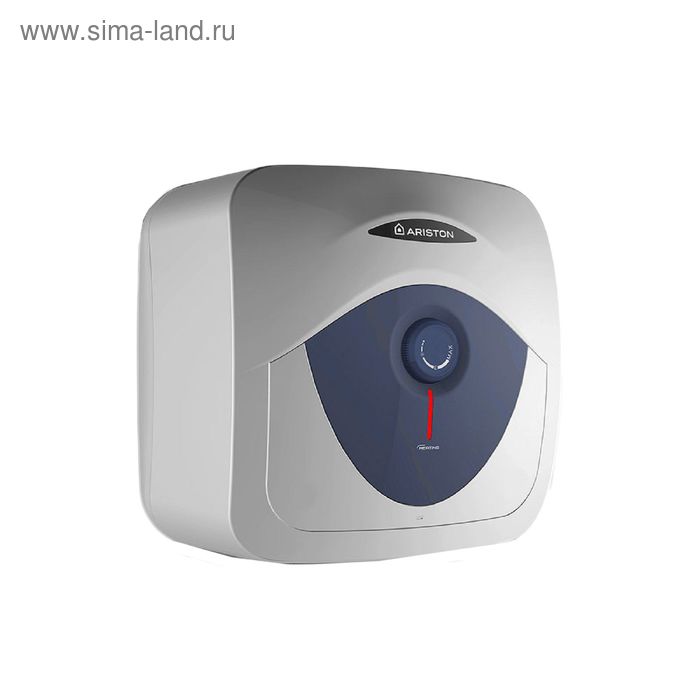 Водонагреватель Ariston ABS BLU EVO RS 15, накопительный, 1.2 кВт, 15 л, серебристый - Фото 1