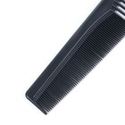 Расчёска комбинированная, 18 × 3 см, цвет чёрный - Фото 3