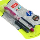 Ручка перьевая Flair Inky + 2 штуки запасных картриджей, МИКС, в блистере - фото 8288944