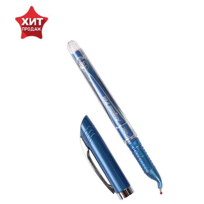 Ручка шариковая Flair Angular для левшей, узел-игла 0.7 мм, стержень синий, в блистере - Фото 1