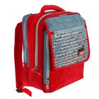 Рюкзак школьный на молнии, 1 отдел, 2 наружных кармана, МИКС - Фото 3