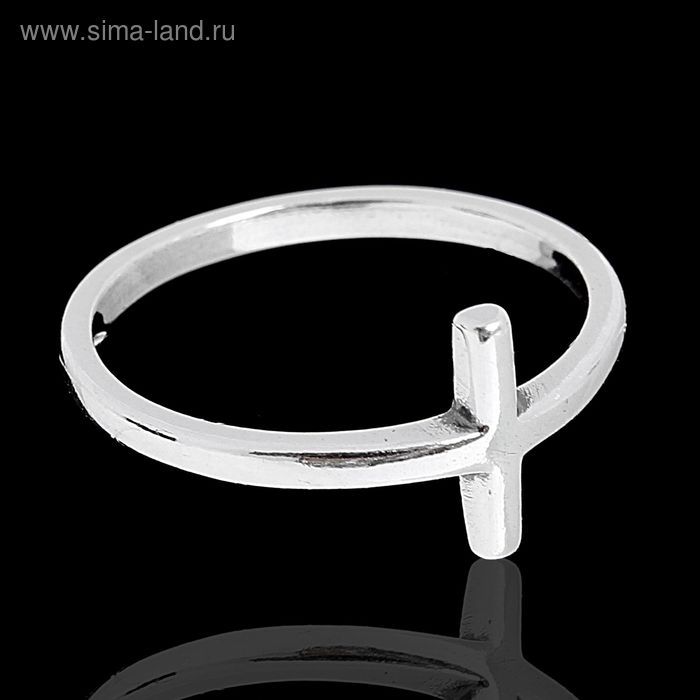 Кольцо "Рёдер", размер 18, цвет чернёное серебро - Фото 1