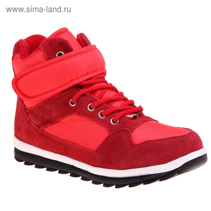 Ботинки женские, размер 40, цвет красный (арт. LDW00900-12) - Фото 1