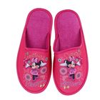 Тапочки Disney, размер 36, цвет розовый (арт. BTW70601-34-05) - Фото 1