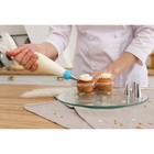 Набор кондитерский Доляна, 7 предметов: мешок 24 см, 6 насадок d=1.8 см, насадки и МИКС - Фото 8