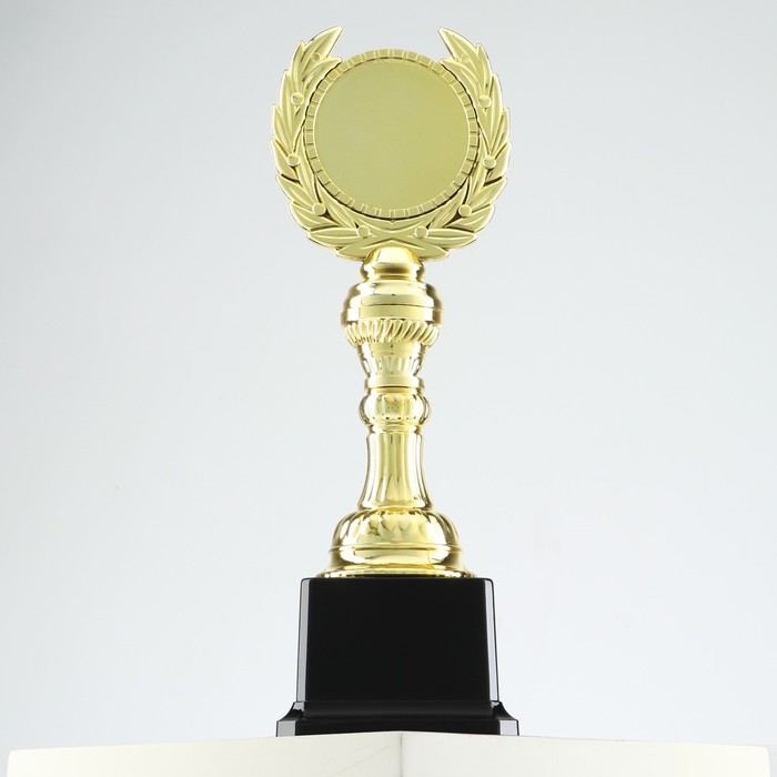 Кубок 068, наградная фигура, золото, подставка пластик, 25 x 8 x 7,5 см. - фото 1927285249