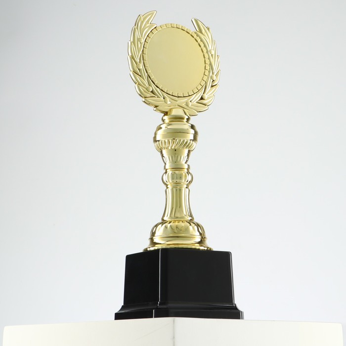 Кубок 068, наградная фигура, золото, подставка пластик, 25 x 8 x 7,5 см. - фото 1927285250