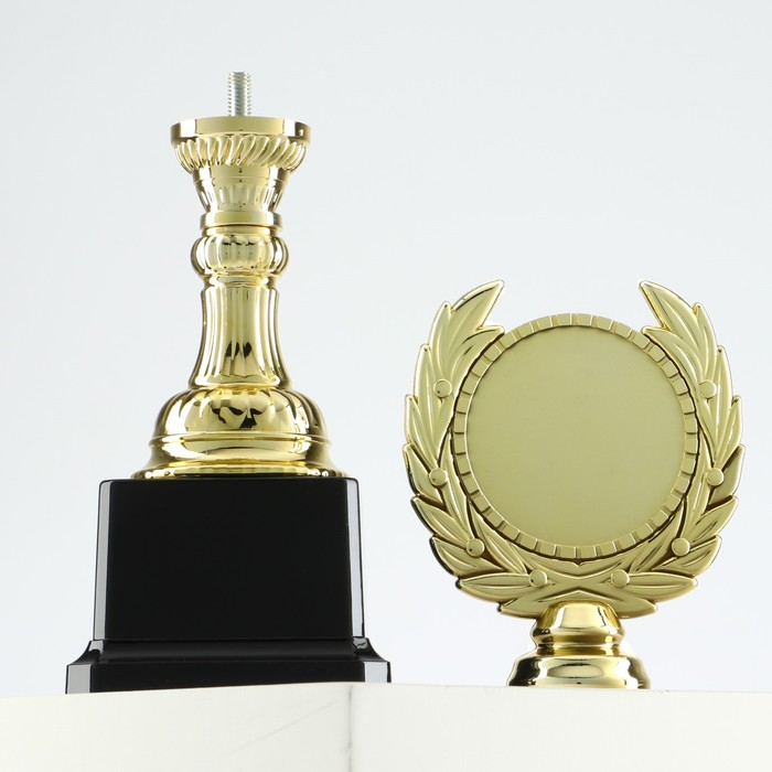 Кубок 068, наградная фигура, золото, подставка пластик, 25 x 8 x 7,5 см. - фото 1908280619