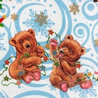 Скатерть новогодняя «Этель. Новогодняя сказка»,150×180 см ±3 см с ГМВО, 100% хлопок - Фото 10