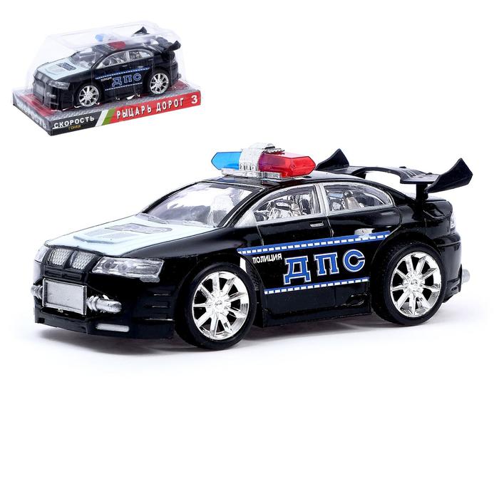 Машина инерционная «Полицейская гонка», цвета МИКС - Фото 1