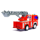 Машина инерционная «Пожарная охрана», световые и звуковые эффекты, масштаб 1:20, МИКС - Фото 3