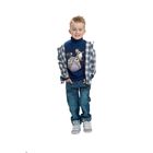 Джемпер для мальчика, рост 104 см, цвет индиго - Фото 1