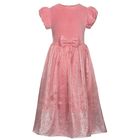 Платье для девочки, рост 104 см, цвет персиковый - Фото 3