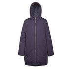Пальто женское, размер XS, цвет фиолетовый - Фото 2