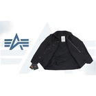 Куртка М-65 Field Coat Alpha Industries Black, L - Фото 2