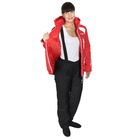 Костюм женский ( куртка+штаны) ONLITOP, куртка-красно/белая; штаны-чёрные (р. 44) - Фото 3