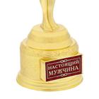 Кубок наградная фигура мужская «Настоящий мужчина», оскар, пластик, 18 см - Фото 3