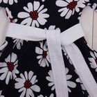 Платье для девочки "Осенний блюз", рост 98 см (52), цвет тёмно-синий/белый ДПД854067н_Д_2 - Фото 3