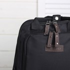 Рюкзак молодёжный, 2 отдела на молниях, 2 наружных кармана, цвет чёрный - Фото 4