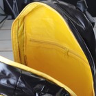 Рюкзак школьный, отдел на молнии, 3 наружных кармана, цвет чёрный - Фото 3