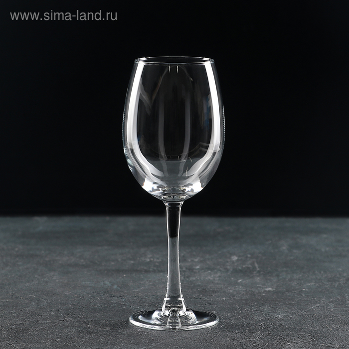 Бокал для вина стеклянный Classique, 445 мл - Фото 1