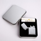 Зажигалка электронная, дуговая, USB, 5.6 х 3.8 х 1.3 см, хром - Фото 5