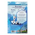 Аппликация цветами и стразами "Верь в волшебство", Холодное сердце, А5 - Фото 4