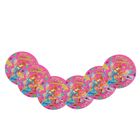 Бумажная посуда "С Днем Рождения" феи ВИНКС, Блум, набор на 6 персон - Фото 2