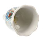 Колокольчик "Рождественские свечи", 5,5 х 9,5 см, керамика, деколь, золото - Фото 4