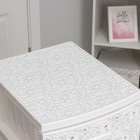 Комод 4-х секционный «Декор. Ажур», белый - Фото 2