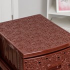 Комод 4-х секционный «Декор. Ажур», коричневый - Фото 2