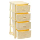 Комод 4-х секционный «Декор. Ажур», цвет слоновая кость - Фото 2