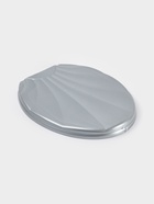 Сиденье для унитаза «Ракушка», 44×37 см, с крышкой, серебристый перламутр - Фото 7