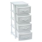 Комод 4-х секционный «Дельфин», белый - Фото 2