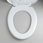 Сиденье для унитаза с крышкой «Комфорт Люкс», 44.5×37 см, белое - Фото 4